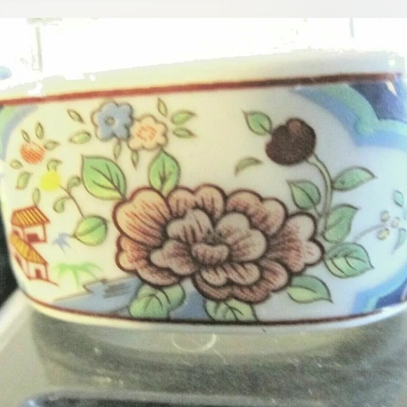 Imari Japanese Napkin Ring set of 6 - Picture 2 of 3